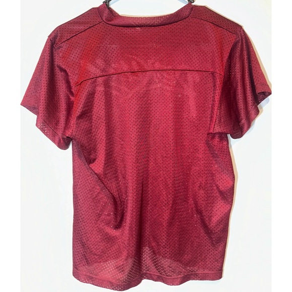 Zumiez Young & Reckless LA Red Basketball Jersey Style V-Neck T-Shirt Size S - Picture 12 of 16